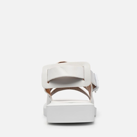 NIB Robert Clergerie Ramona Fusherman Sandal in White Size 8 - Picture 5 of 10